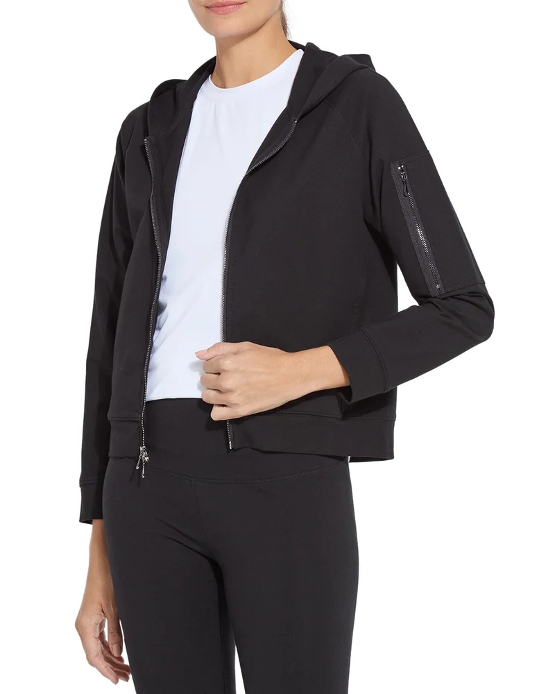 Cotton Zip Up Hoodie Sweatshirt