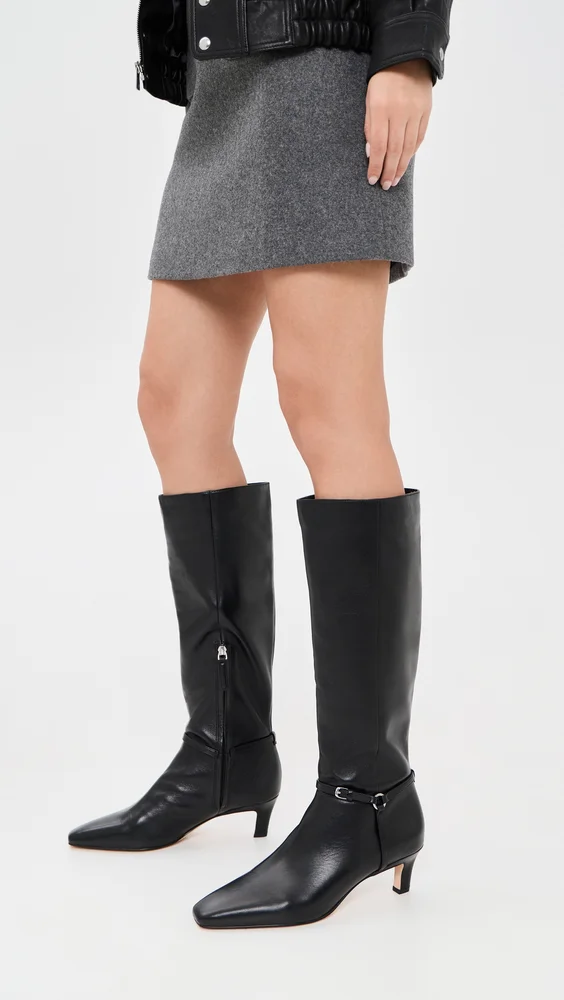 Lila Tall Leather Boots