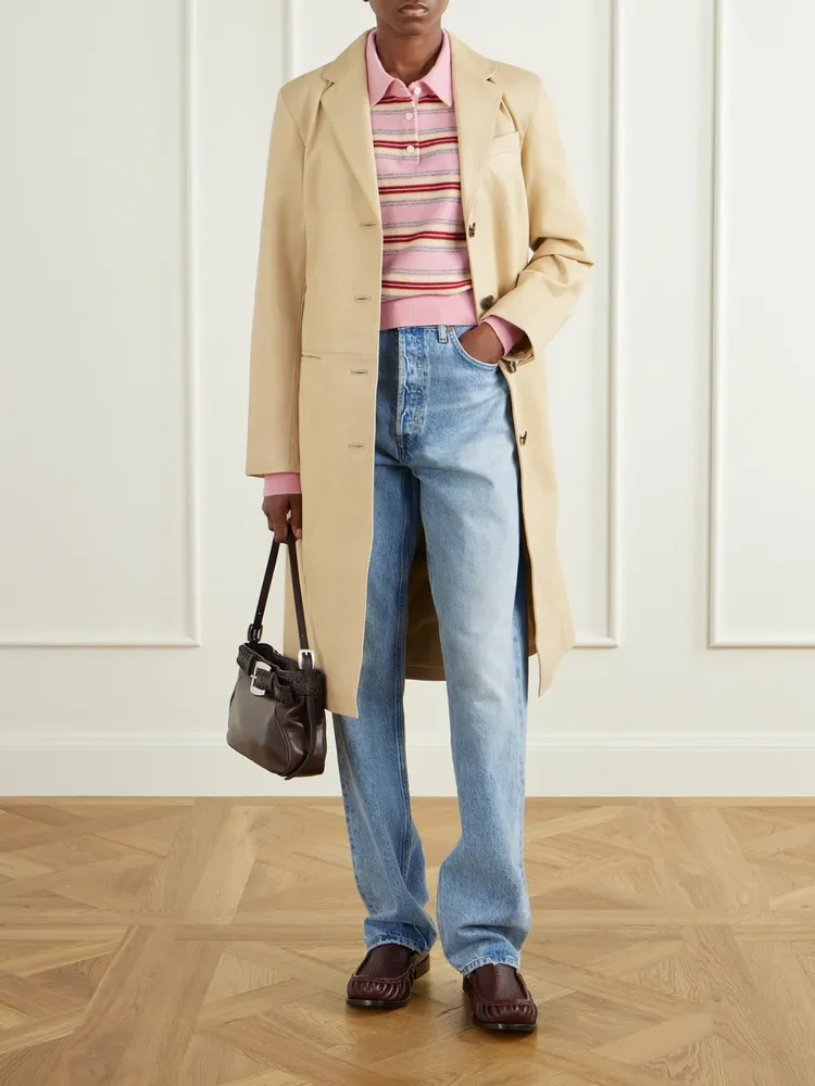 Wyatt leather coat