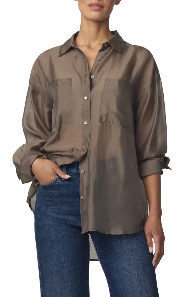 The Organza Boyfriend Shirt