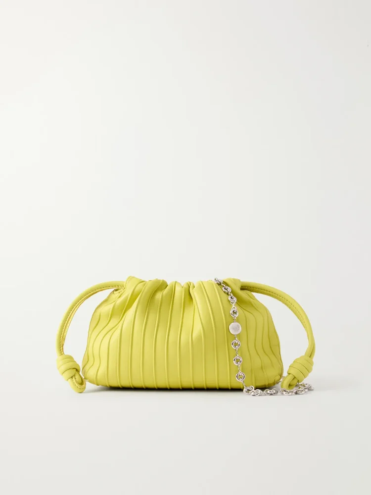 Flamenco mini leather shoulder bag