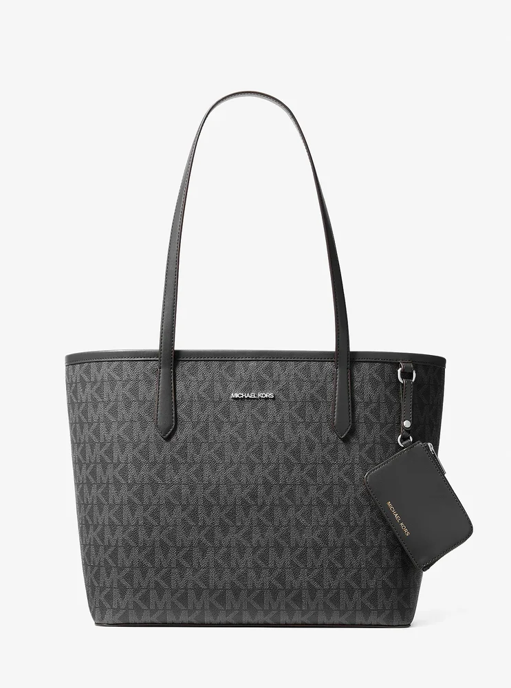 Jet Set Large Signature Logo Tote Bag