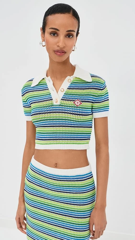 Stripe Polo Shirt