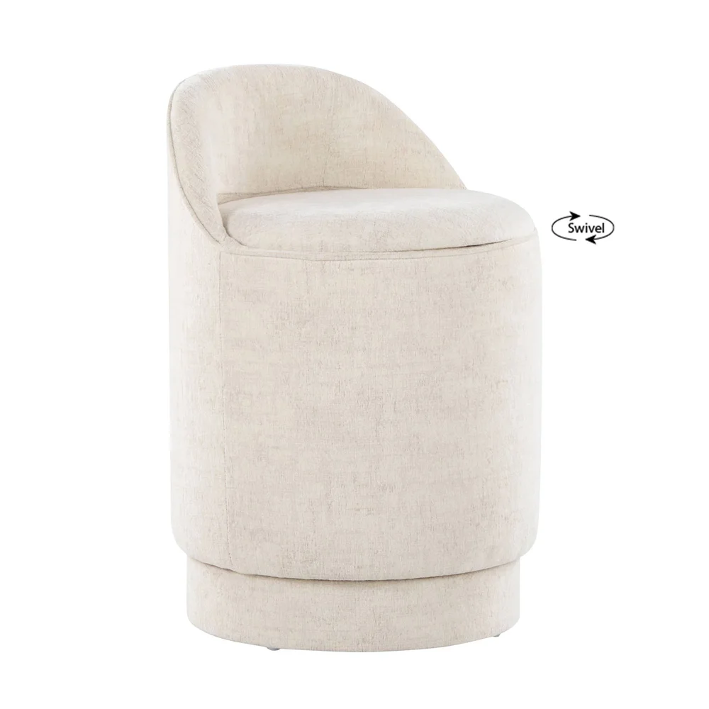 Marla Upholstered Vanity Stool