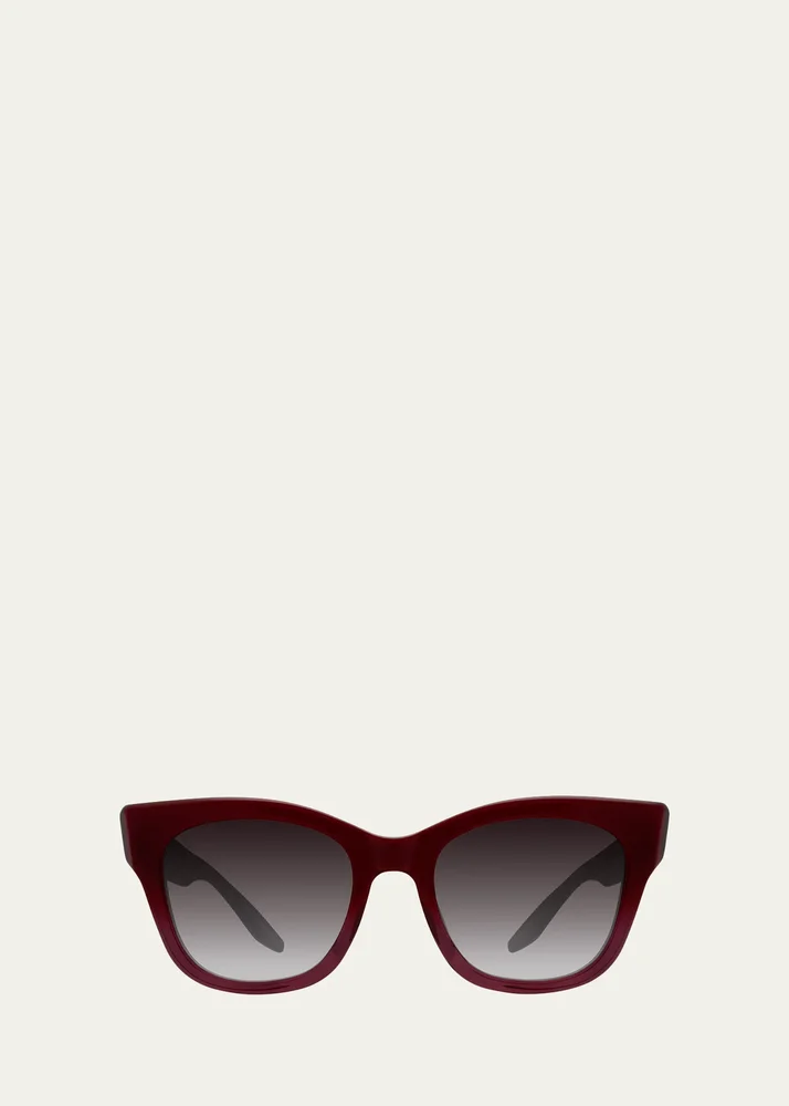 Gibson 50mm Acetate Cat-Eye Sunglasses