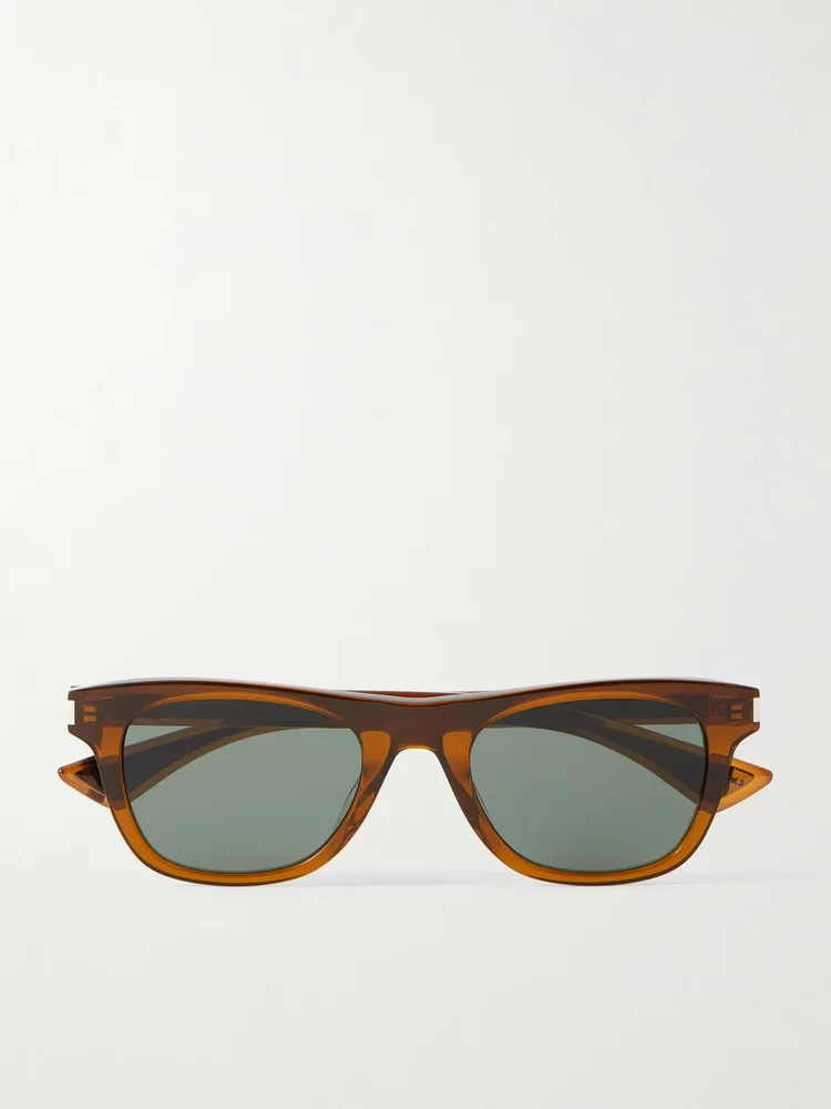 D-frame acetate sunglasses