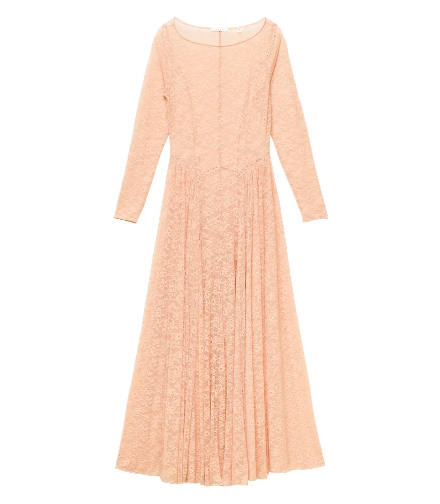 Wilhelmine Dress -- Toasted Almond