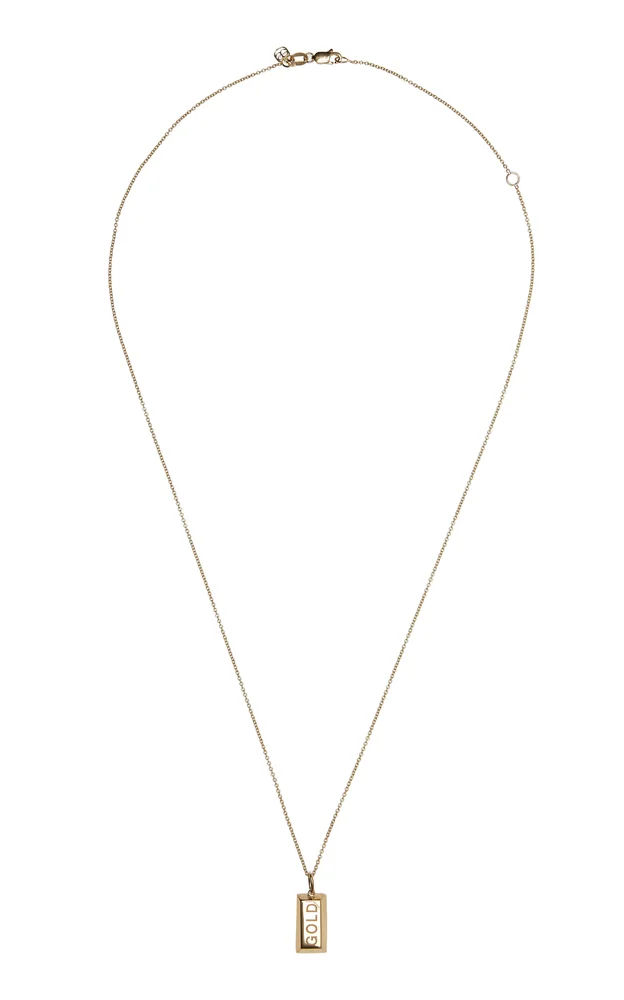 14K Gold Charm Necklace
