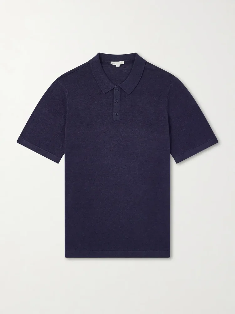 Linen Polo Shirt