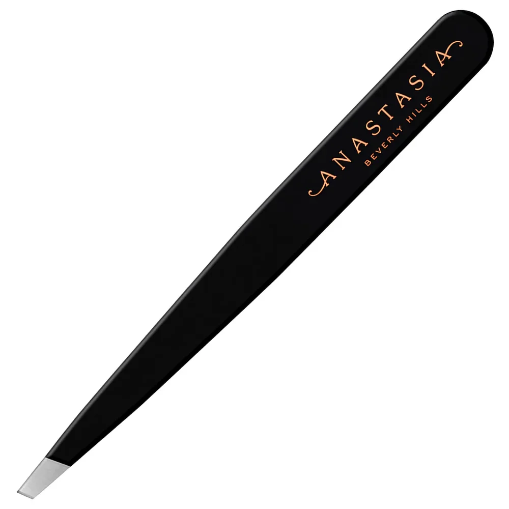 Slant-Tip Stainless-Steel Precision Tweezers