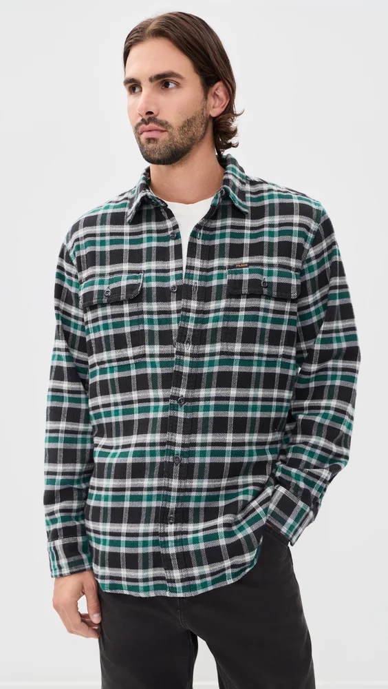 Vintage Flannel Work Shirt