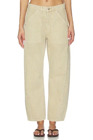 100% Cotton Denim Women Curved Jeans