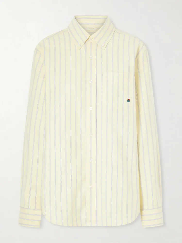 Striped cotton shirt