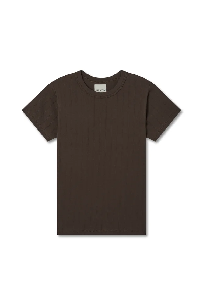 Pointelle Tee