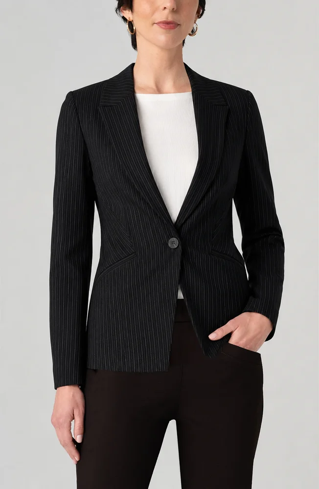 FITTED CUTAWAY BLAZER