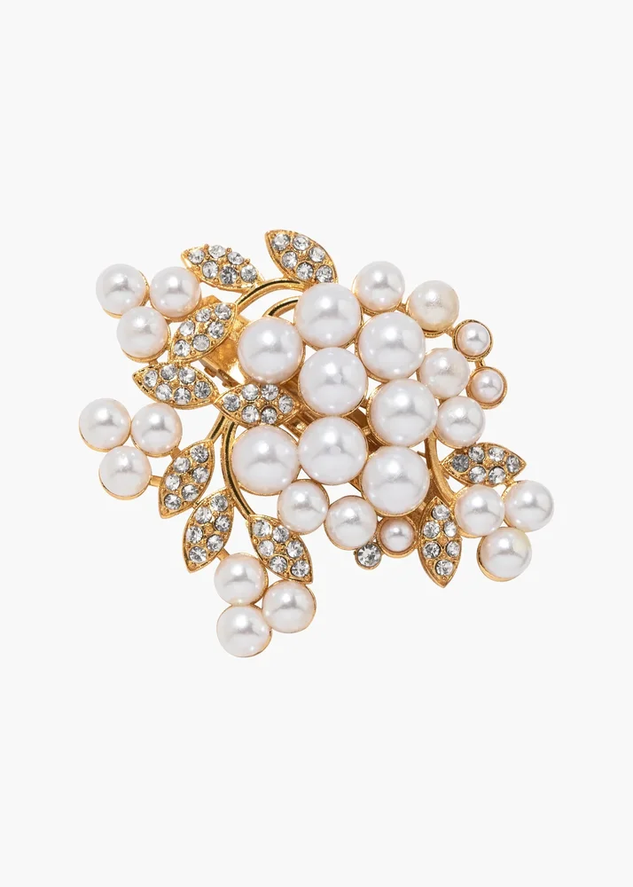 Verona Pearl Brooch