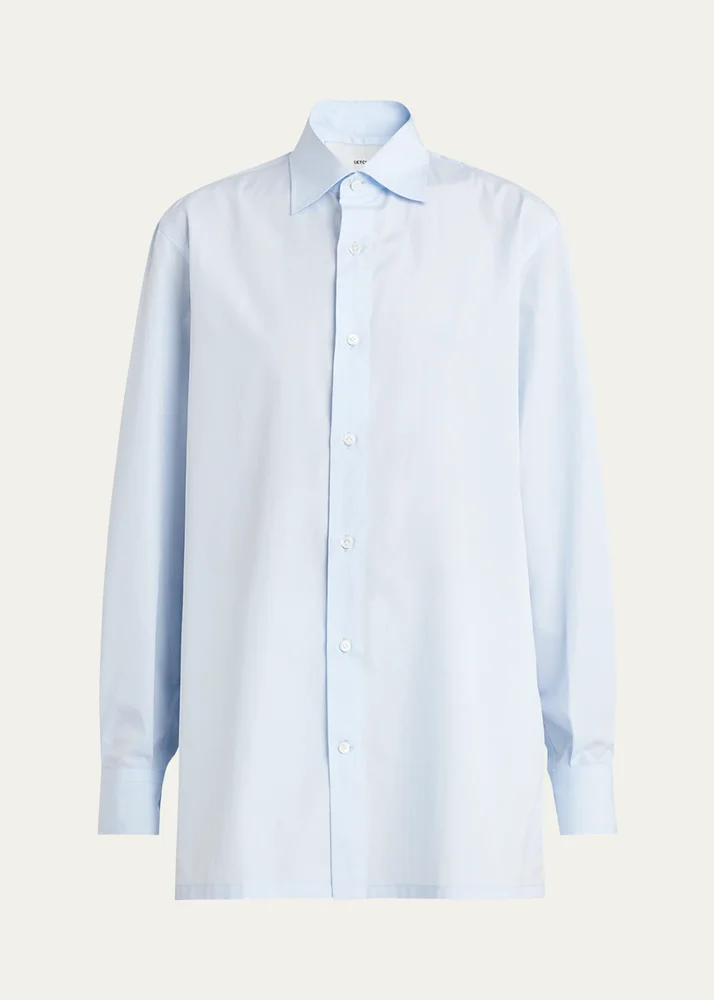 Button Down Poplin Shirt