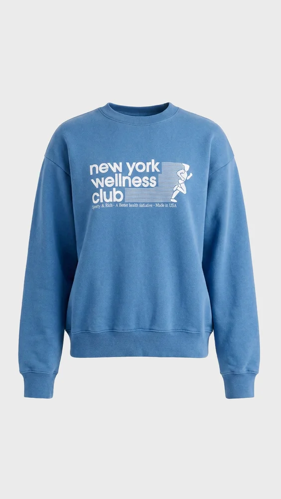 USA Wellness Club Crewneck Sweatshirt