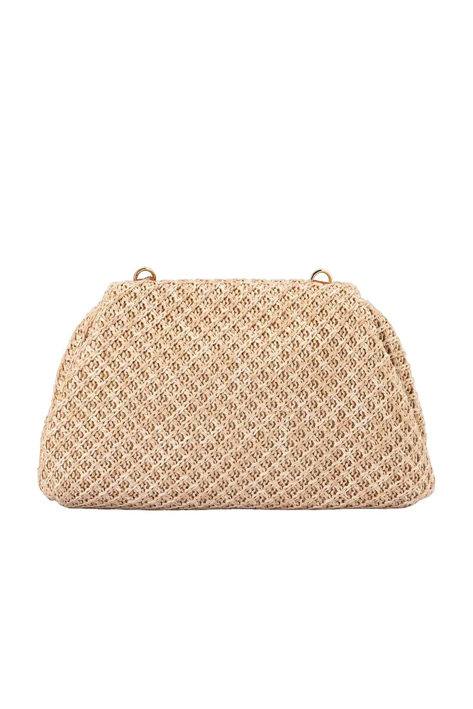 Anna Woven Clutch