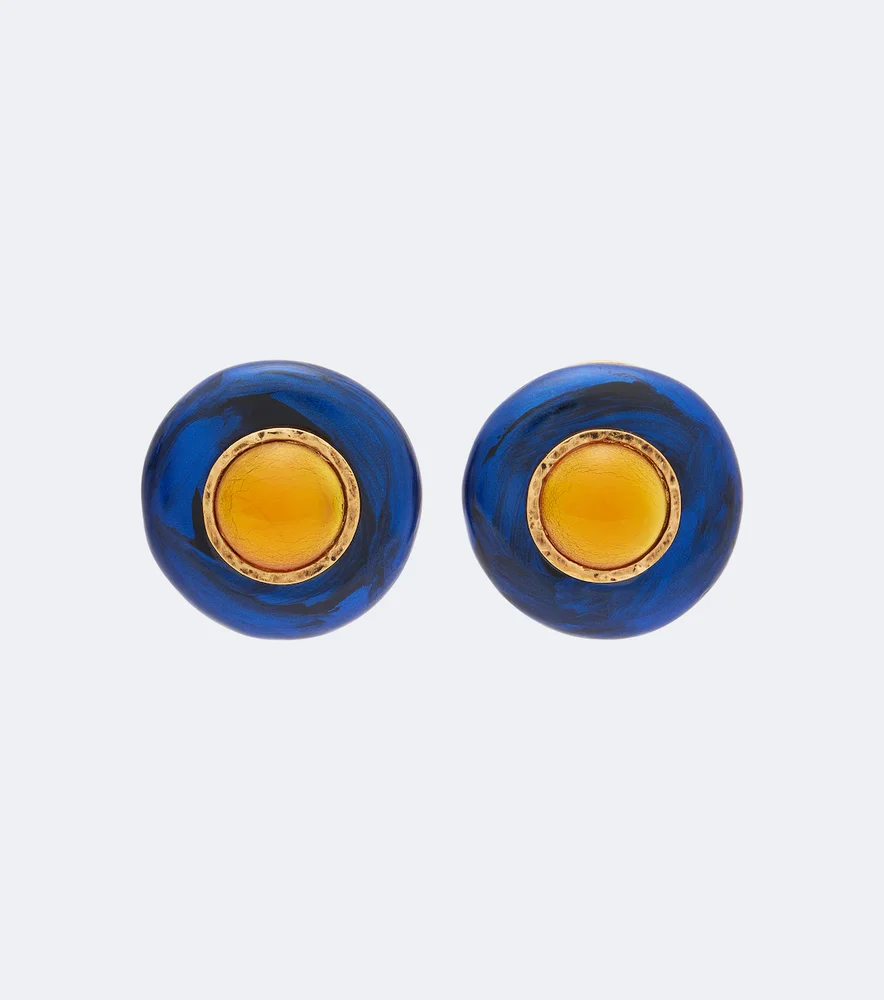 YSL Hoop & Drop Fetiche Earrings