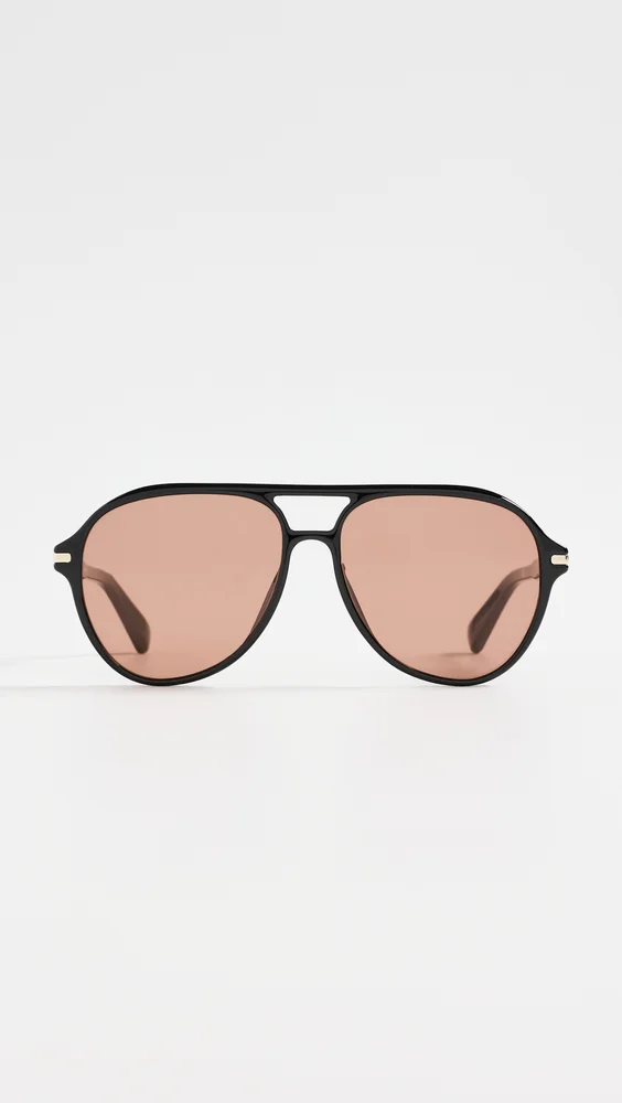 Day One Sunglasses (black/dark apricot)