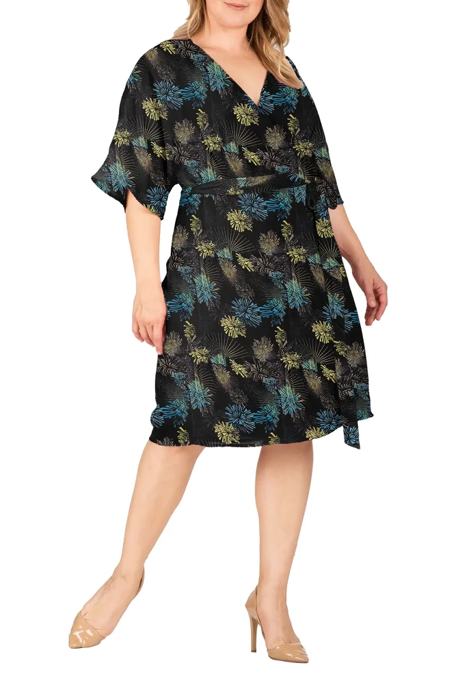 Candice Georgette Wrap Dress