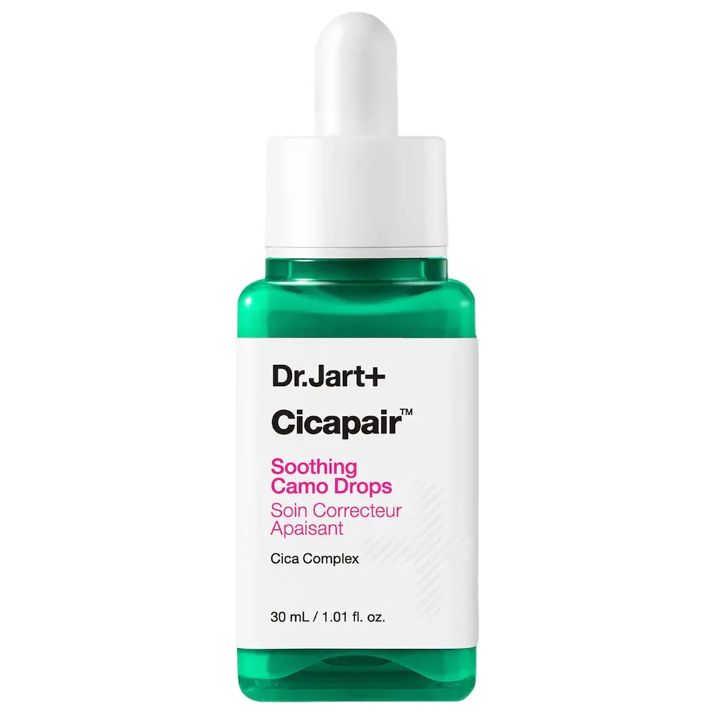 Cicapair Camo Drops Korean Green Tinted Serum for Redness