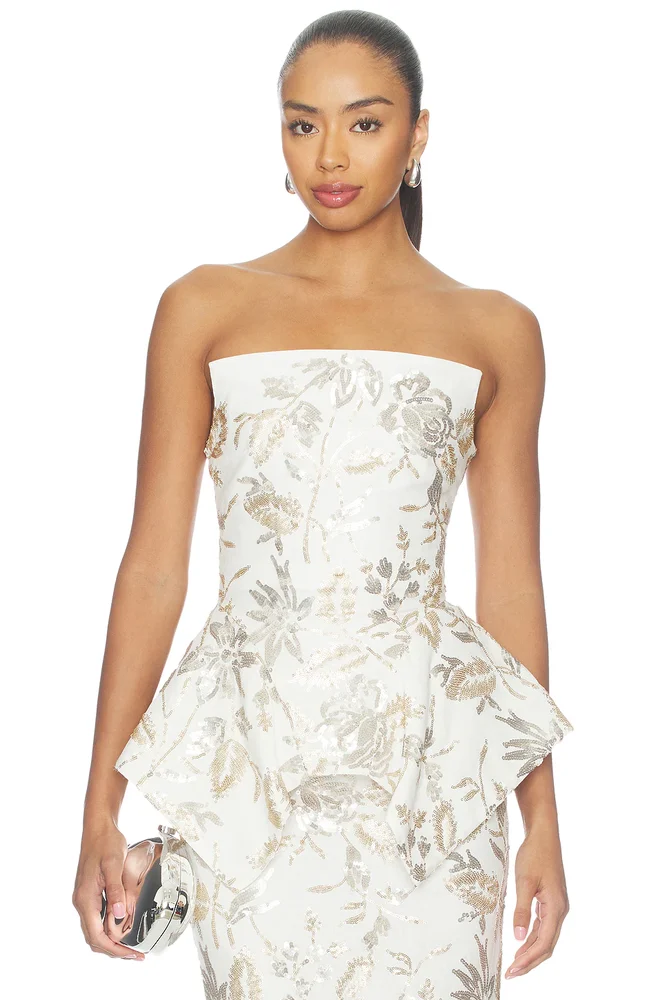 Corset Strapless Panier Top