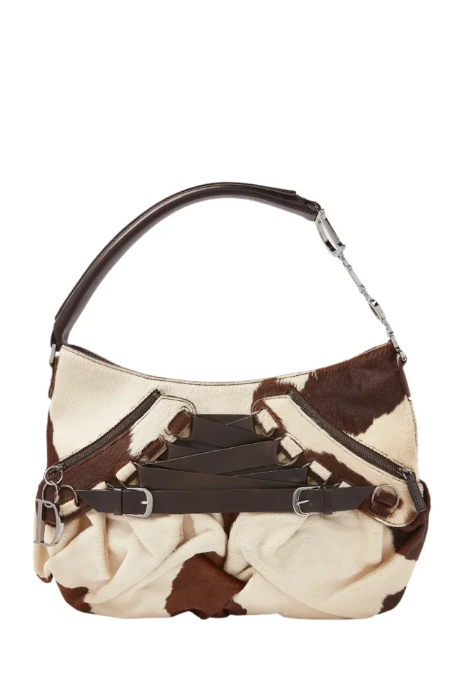 Dior Corset Cowprint Bag