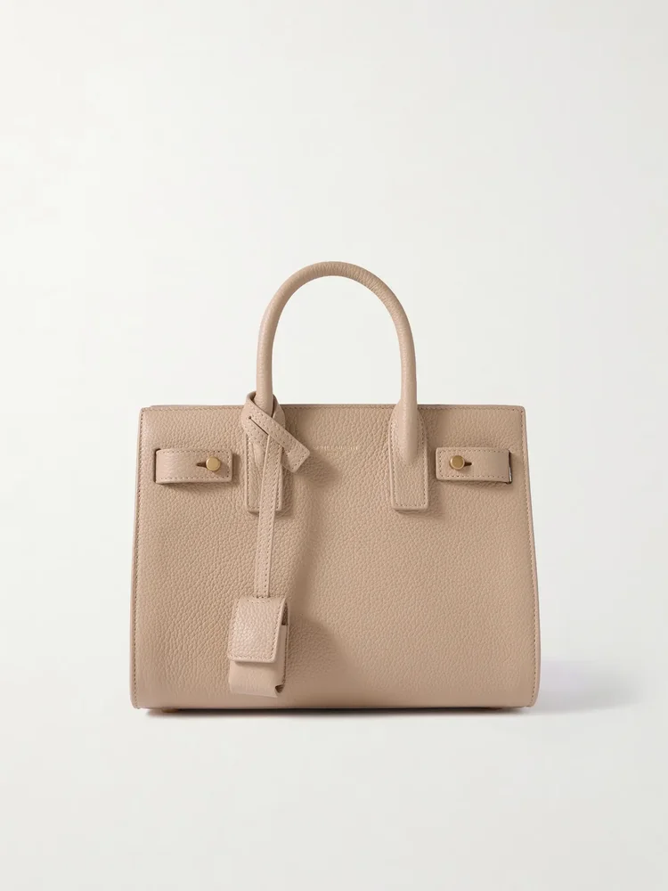 Sac De Jour Nano Textured Leather Tote