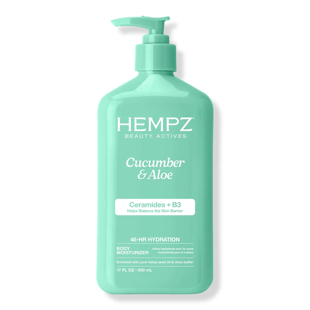 Cucumber & Aloe Body Moisturizer with Ceramides + B3 (17 oz)