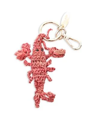 POOLSIDEThe Lobster Raffia Bag Charm