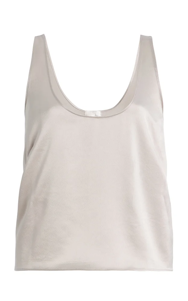 Barb Satin Tank Top