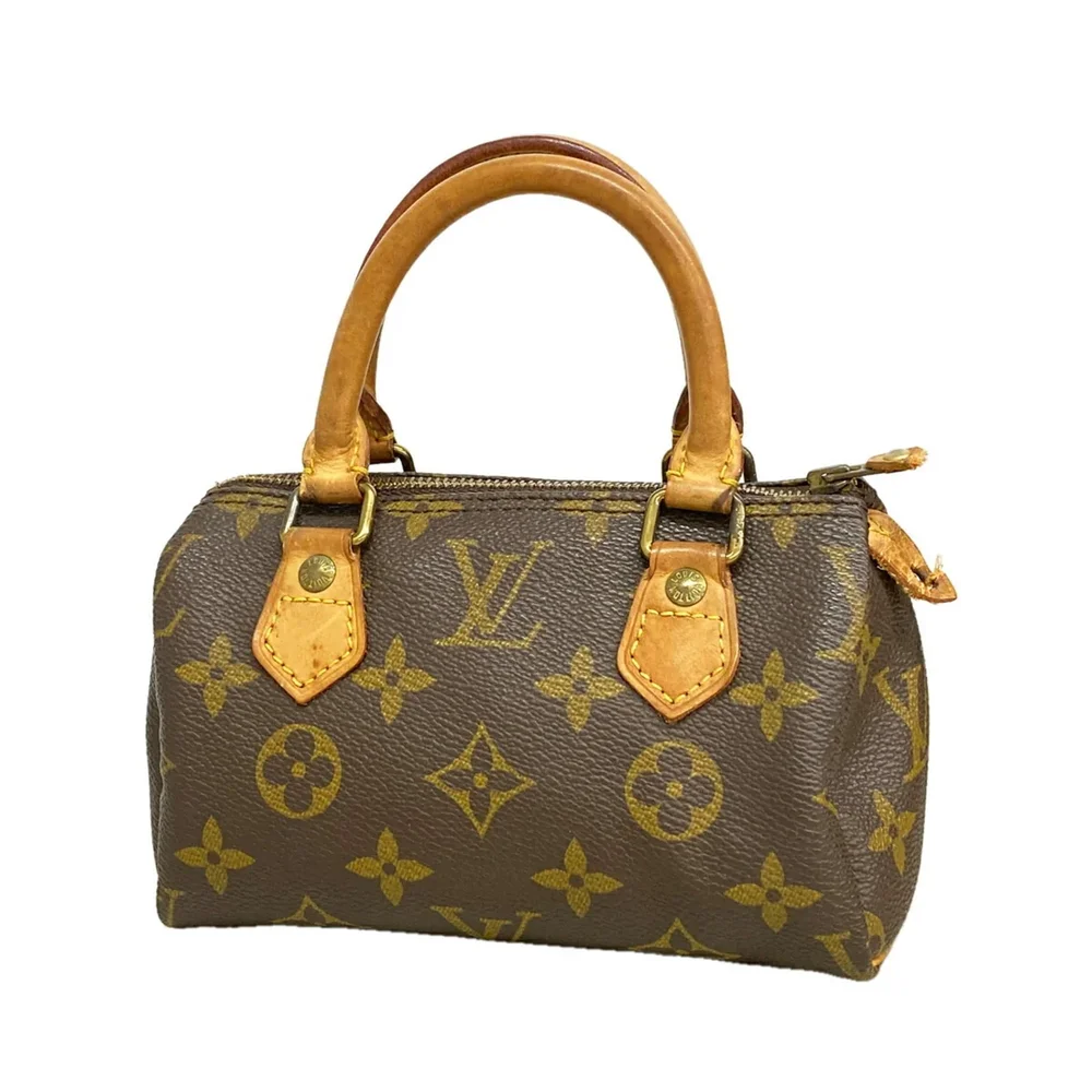 Louis Vuitton Speedy Mini HL Handbag Monogram Canvas