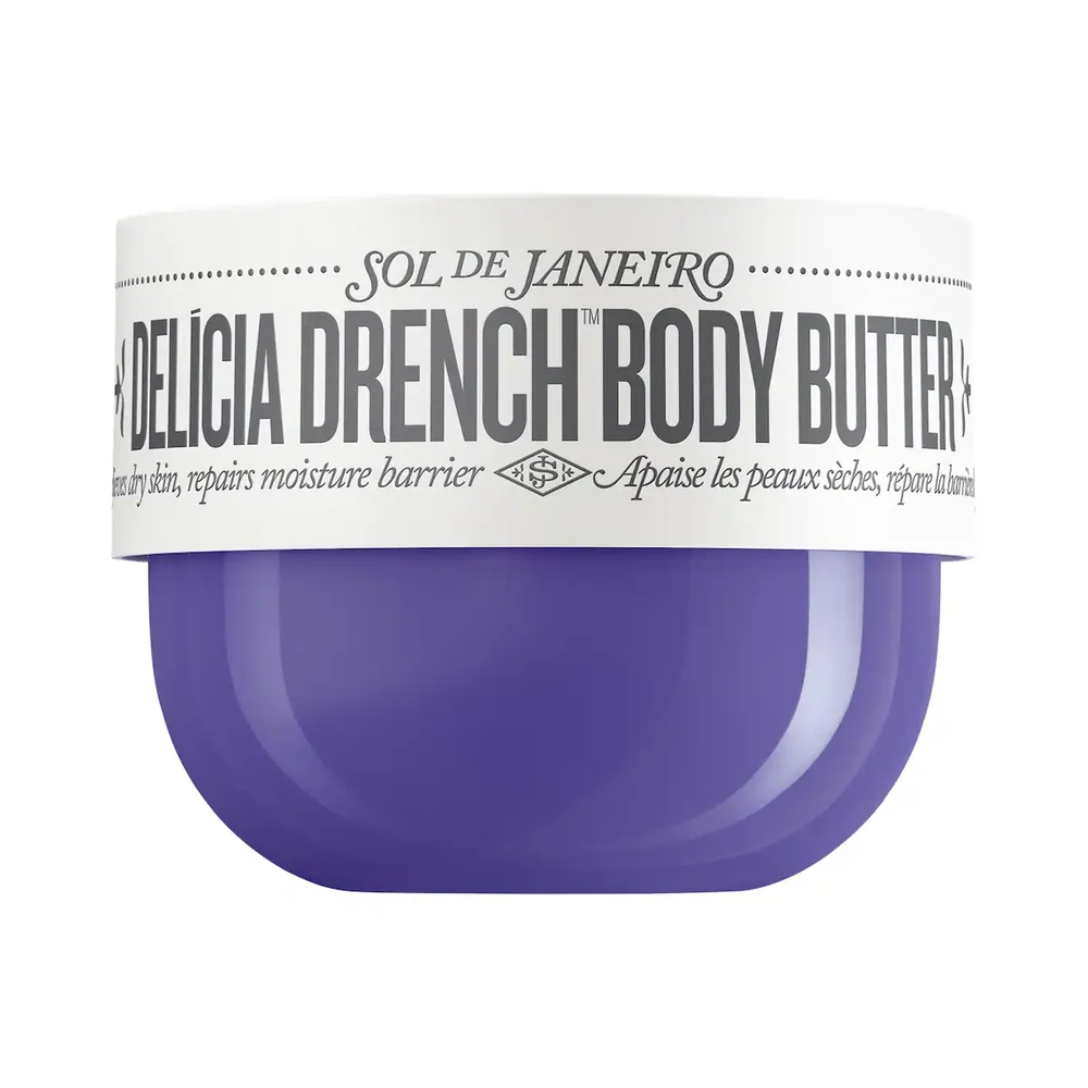 Delícia Drench Deeply Moisturizing Body Butter for Dry Skin