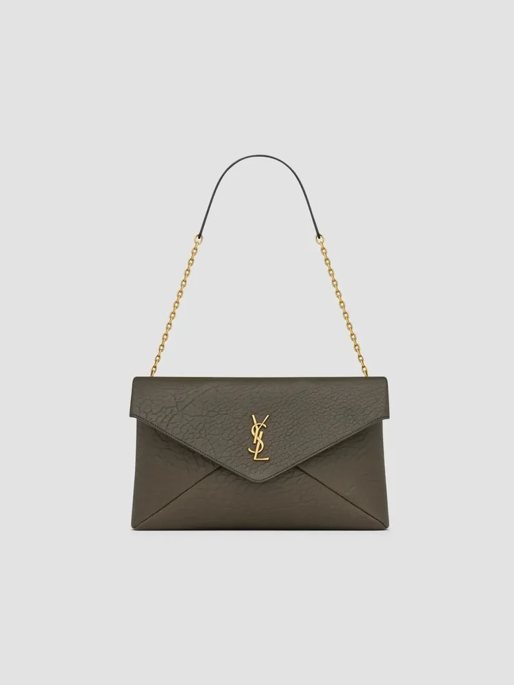 Cassandre Large Pouch on Chain in Lambskin