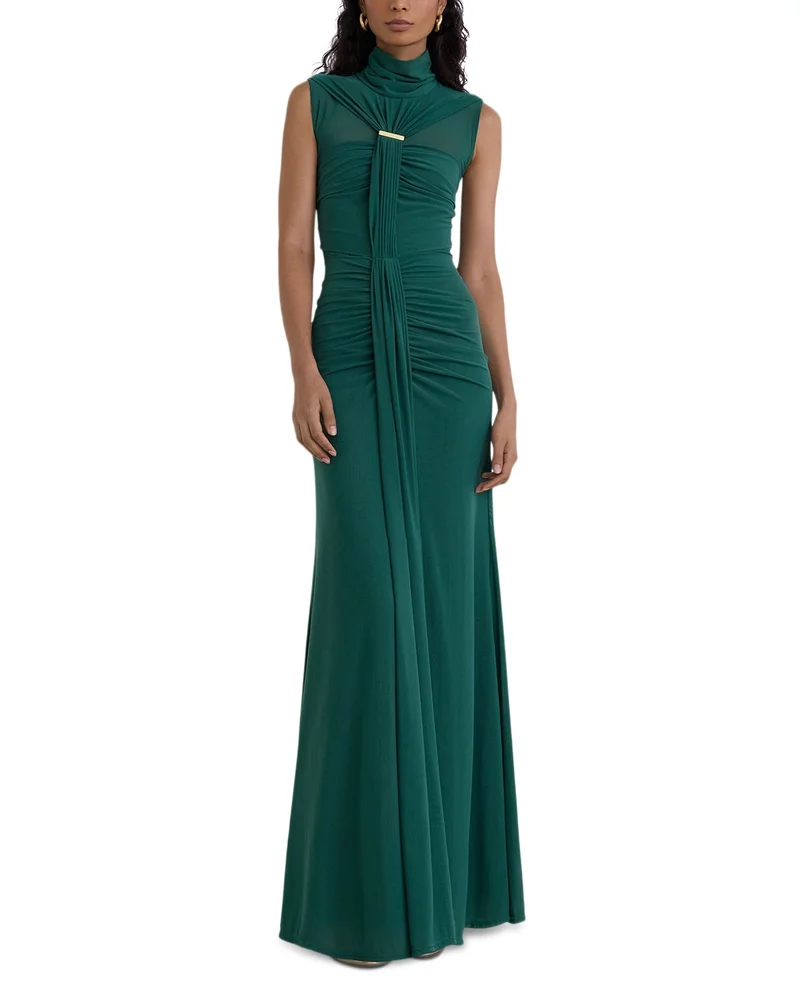 Ruched Sleeveless Dress - Exclusive
