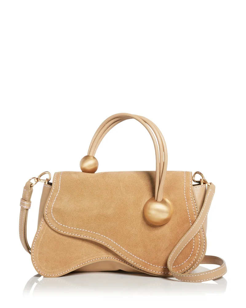 Kazia Suede Top Handle Crossbody