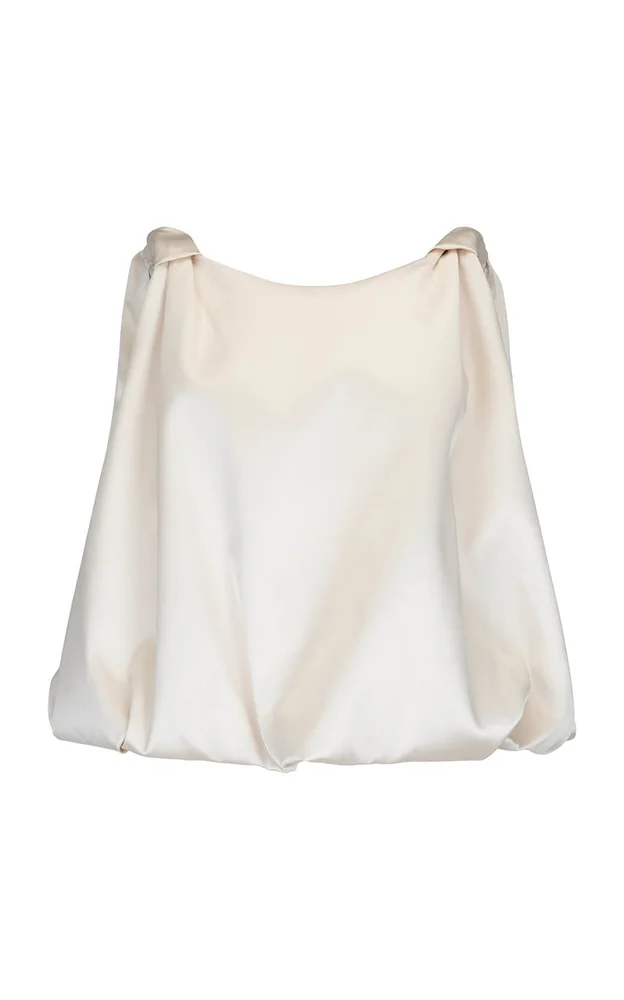 Exclusive Knot Satin Top