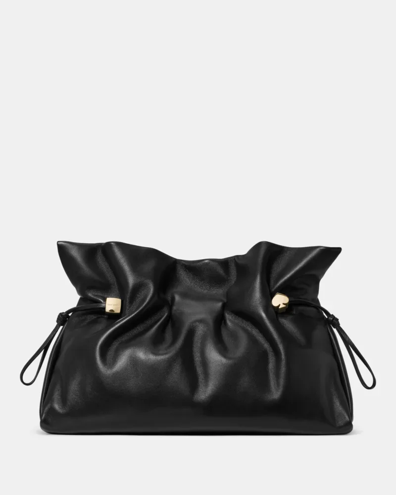 Rio Large Leather Clutch Bag