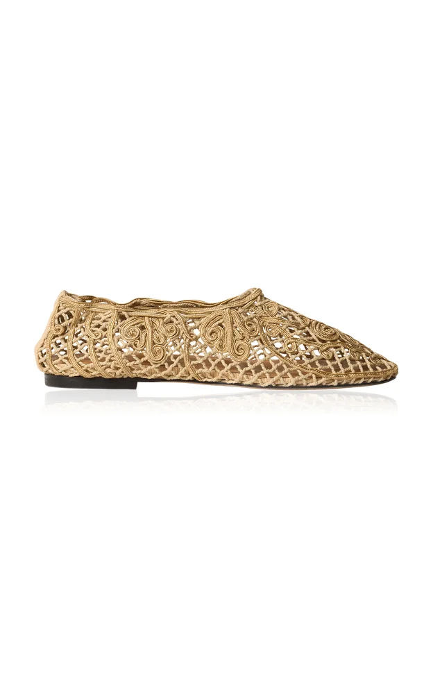 Iris Crocheted Flats
