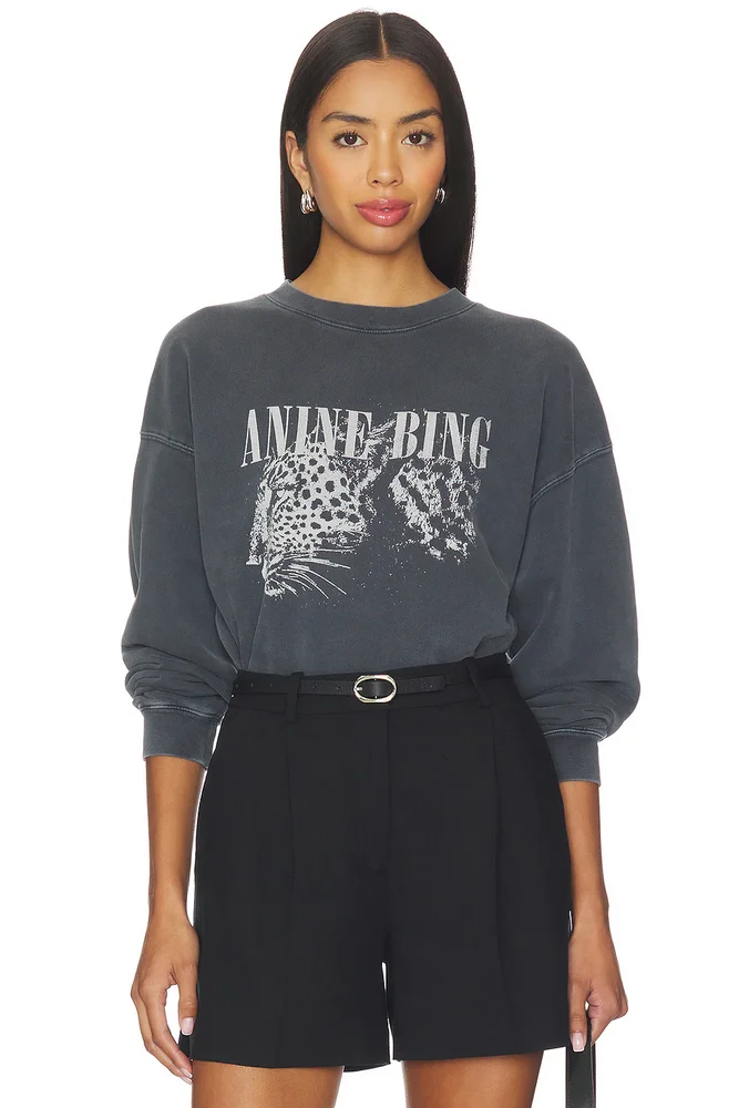 Spencer Leopard Sweatshirt