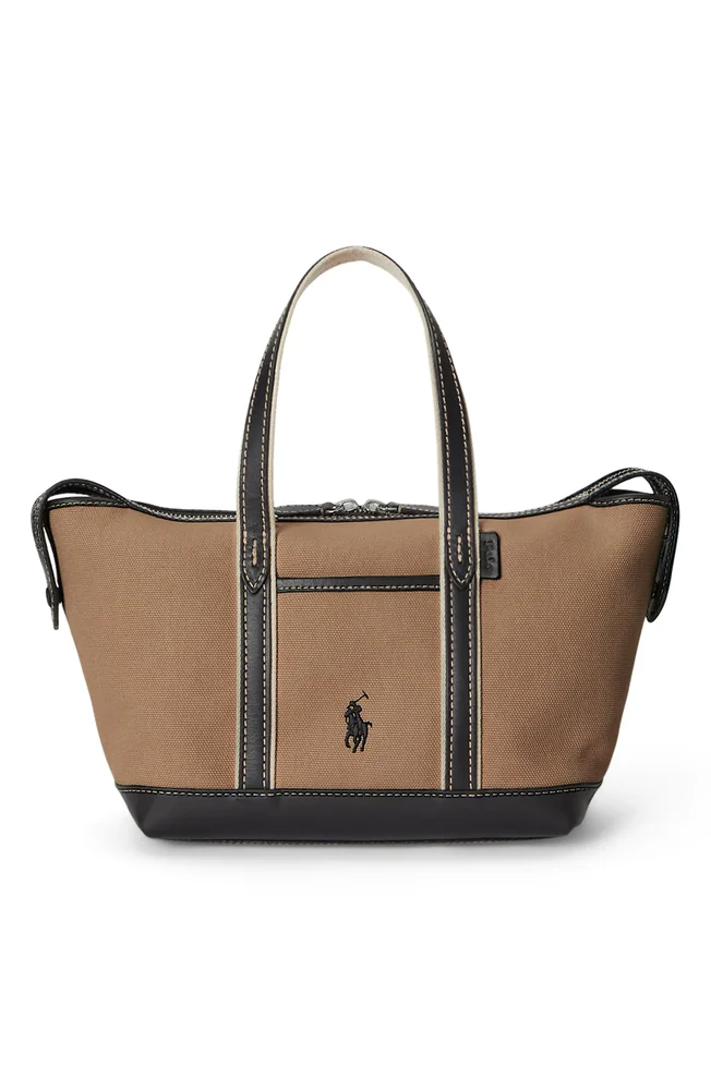 Canvas & Leather Tote