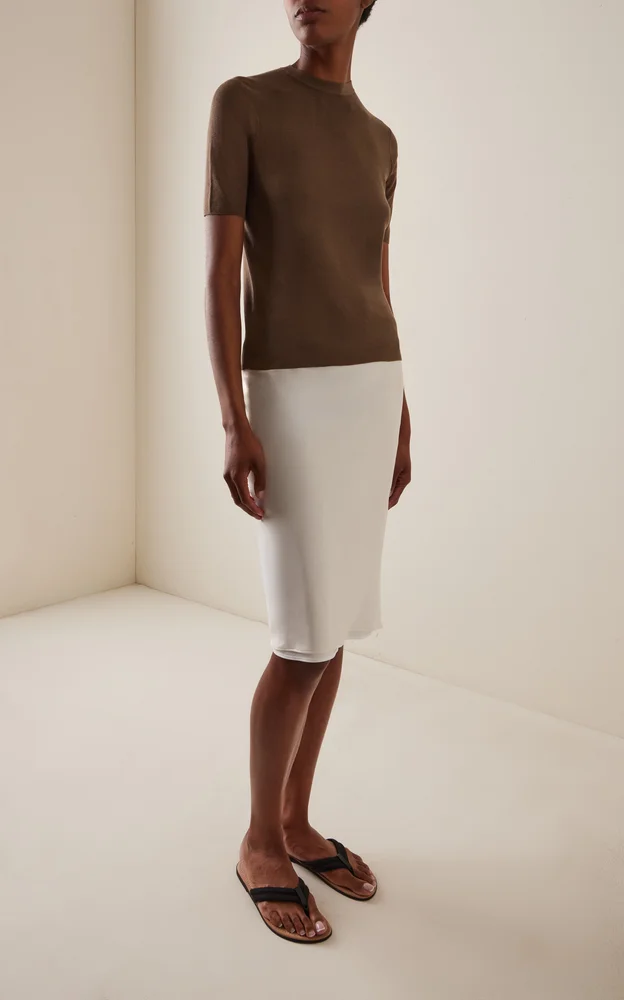 Ozzi Knit Silk T-Shirt