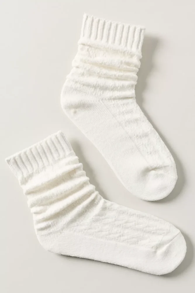 Cozy Cable Knit Socks