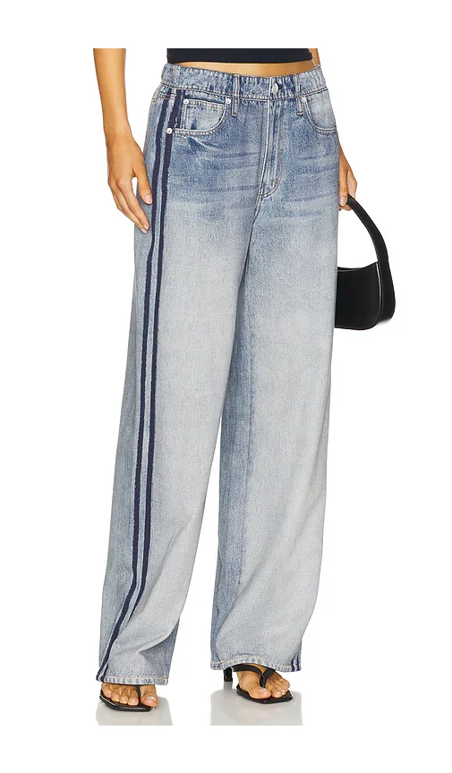 rb Miramar Wide Leg Track Jeans