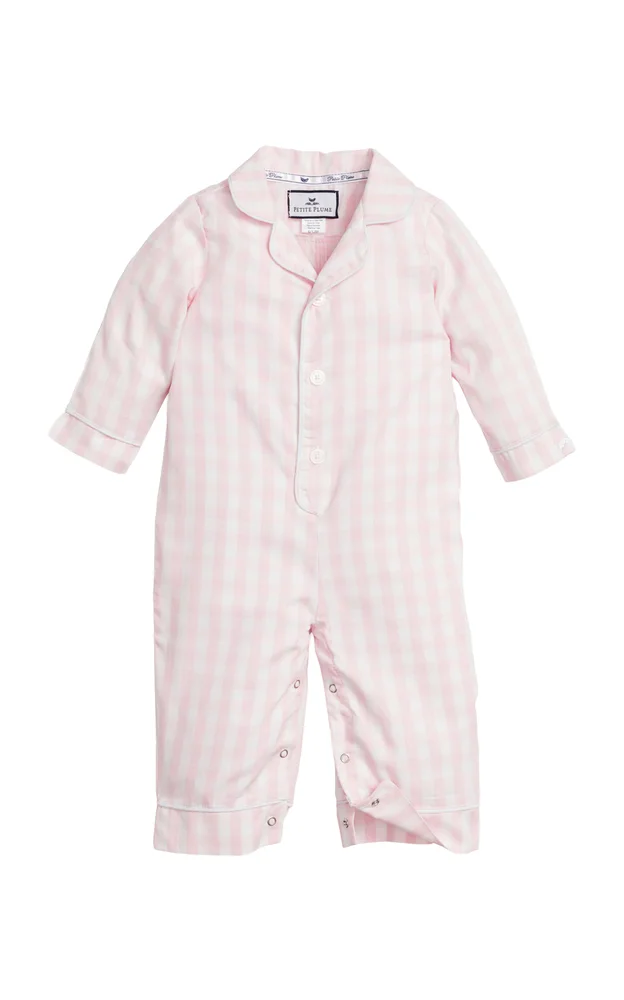 Infants' Gingham Romper