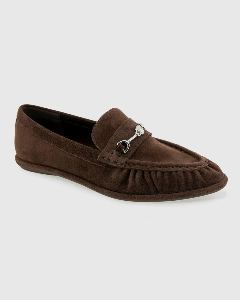Terry Suede Loafer in Spice