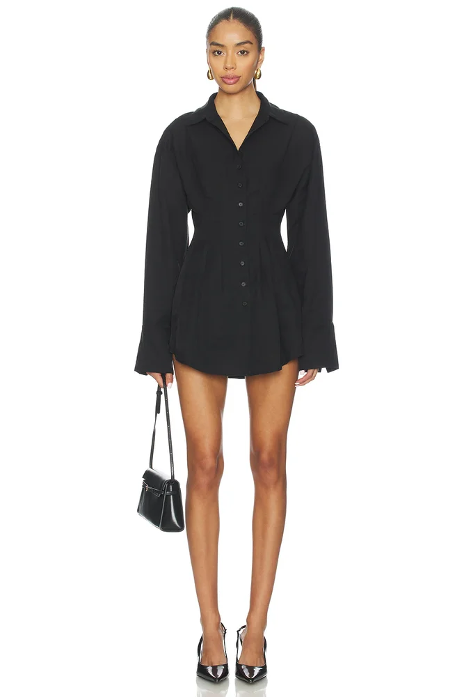 Charitie Button Up Mini Dress