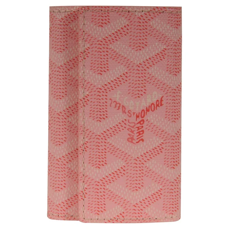 Saint Michel Six Key Ring Holder Travel Wallet, Pink